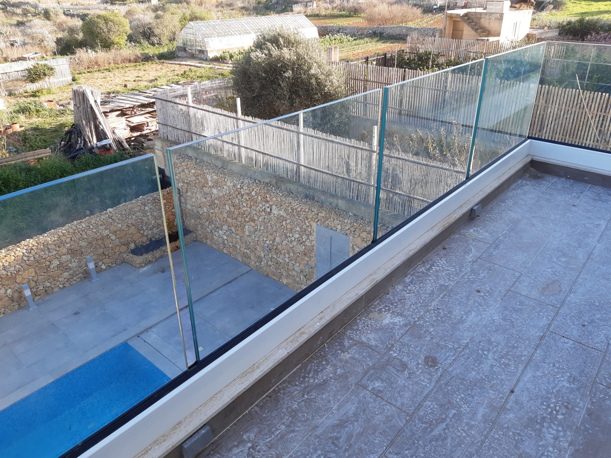 glass railing glass railing